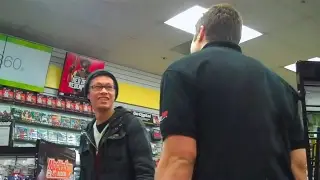kid spends $1200 on dads credit card in GameStop! MUST WATCH!!!