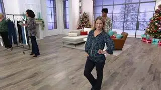Belle by Kim Gravel Flexibelle Boot-Cut Jeans on QVC