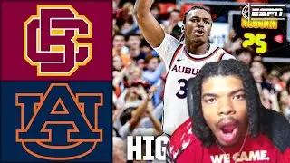 OT THRILLER 🚨 Bethune-Cookman Wildcats vs. Auburn Tigers College Basketball Highlights (reaction)