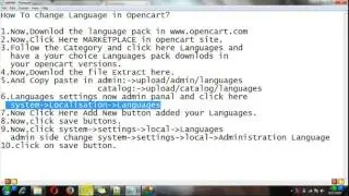 How to add opencart language pack | How to Install language pack in opencart in hindi - Part-4