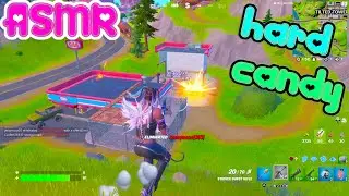 ASMR Gaming 🍀 Fortnite Solo Relaxing Hard Candy + Controller Sounds 💤