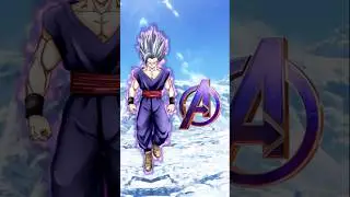 Gohan VS Avengers Comparison video #avengers #goku