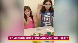 Compound Kings Mix And Mash Mega Deluxe Kit reviewed by Malak And Masa from the Kidzpanel!
