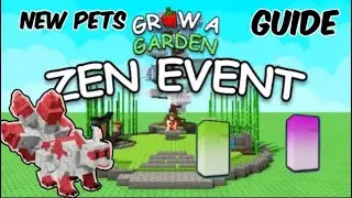 All the new things in Grow a garden Zen update