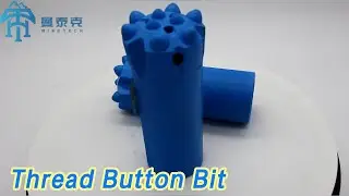 Forging Thread Button Bit T45 Tungsten Carbide High Efficiency For Mining