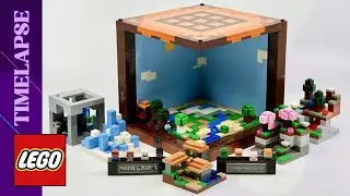 Lego Timelapse | Minecraft 21265 The Crafting Table