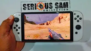 As&iacute; Funciona SERIOUS SAM COLLECTION En Nintendo SWITCH OLED Gameplay Rendimiento