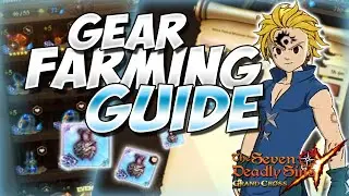 ITS THIS EASY?! HOW TO FARM SSR GEAR (Global) | Seven deadly Sins: Grand Cross