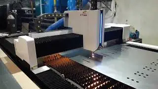 XTC-F1530W 1.5Kw Raycus Air cutting - Feedback from a Greek customer - XT Laser
