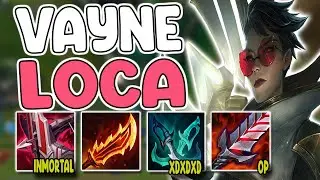 🤮 !UNA VAYNE LOCA EN MID *1V9 ASEGURADO EN LATE GAME* EL PICK MAS ASQUEROSO DE LOL!