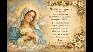 Bendita sea tu pureza – Mi humilde cover para la Virgen