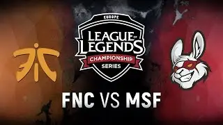 FNC vs. MSF  - Week 3 Day 1 | EU LCS Spring Split |  Fnatic vs. Misfits Gaming (2018)