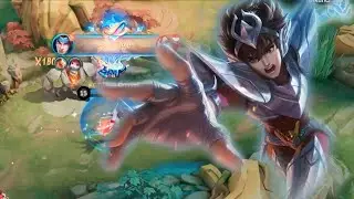New Gameplay Badang Savage || Savage Moment Part 1 ||       #mobilelegends #savagemobilelegends