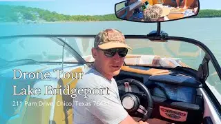 Drone Tour of Our New Listing on Lake Bridgeport!