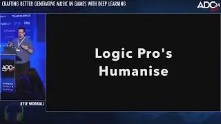 Crafting Better Generative Music in Games with Deep Learning - Kyle Worrall - ADC 2024
