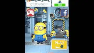 Minions game for kids app for Android, iPad