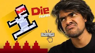 😱 DIE AGAIN GAME LIVE | Ek Galti = Direct Death 💀 | Horror Platformer Hindi Live Stream