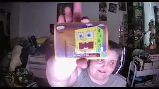 opening up spongebob anniversary topps chrome cards and looking for a special  card