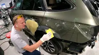 Subaru Outback side damage repair