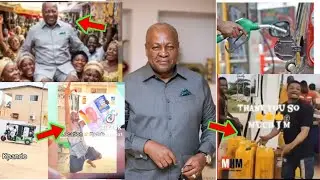 Wow, How Drivers Jubilate Over Mahama New Fuel Prices Video Sh&oslash;cks Everyone 