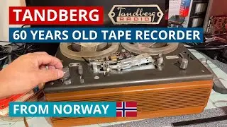 My 60 years old Tandberg 4-track tape recorder - Will it still work ?
