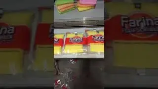 scouring pad sponge pillow packing machine