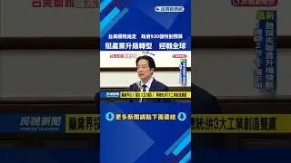 工具機業界「樂觀看待台美關稅」　賴總統：投入3大工業創造雙贏－民視新聞
