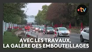 A Reims, la galère des bouchons causés par les travaux de voiries