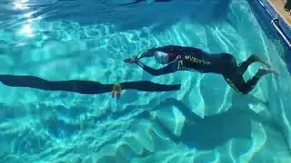 Novo recorde brasileiro de apneia dinâmica sem nadadeiras - Ricardo Bahia