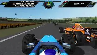 F1 Challenge VB 2001 Benetton Rockingham 5% Race