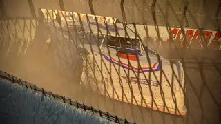 40 Lap Dirt Super Late Model iRacing Race At Eldora