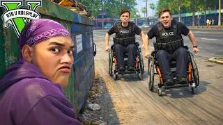 Intervention en fauteuil roulant&hellip; et &ccedil;a d&eacute;rape (GTA 5 RP)