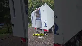 Stealth VanLife Cooking Lunch at Work #vanlife #parking #overnight #stealth