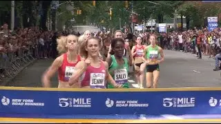 2011 NYRR Fifth Avenue Mile - Jenny Simpson Wins