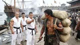 惡霸欺負碼頭搬運工，怎料搬運工力大無窮，瞬間秒殺全場！Kung Fu | 功夫 | 動作片 |