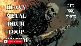 162 BPM Heavy Metal Drum Track &ndash; Intense Rhythm for Speed Riff Practice