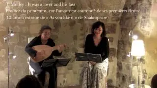 Morley, Rosseter, Bartlet, Holborne. Axelle Bernage, soprano, Pascale Boquet