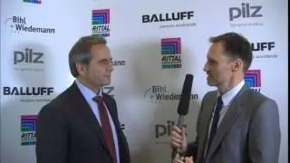 Peter Stiefenh&ouml;fer, Stemmer, im Interview auf der Messe SPS IPC Drives 2014