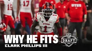 Why the Atlanta Falcons selected defensive back Clark Phillips III | 2023 NFL Draft