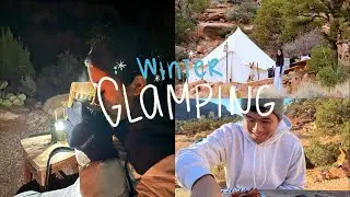 glamping and freezing