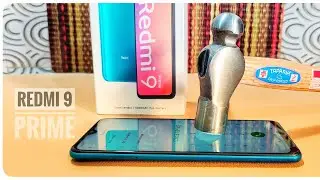 Redmi 9 Prime  Screen Scratch Test || Gorilla Glass Protection 🔨🔨