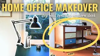 DIY Desk with an Organization Hack! ✨ HOME OFFICE MAKEOVER pt. 1