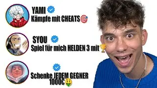 3 YOUTUBER KONTROLLIEREN mich in MINECRAFT!😤