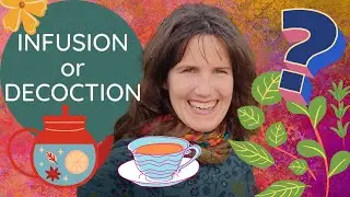 Making MEDICINAL TEA 🌿 long infusion - INFUSION vs DECOCTION