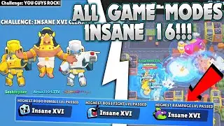 CRAZY STRAT to BEAT *INSANE 16* Super City Rampage! | Tips And Tricks Brawl Stars