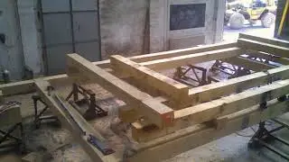 Norton Timber - Traditional Oak Framing - Annex build pt.1