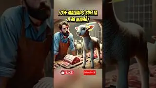 Corderito salva a su mam&aacute; 🐑💖