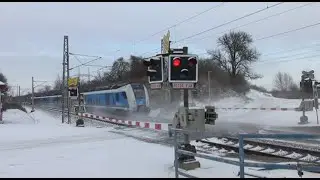 [4K] Vlaky Záhlinice 10.01.2026