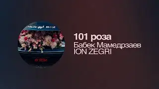 @BabekMamedrzaev & ION ZEGRI - 101 Роза (lyrics video) 2026