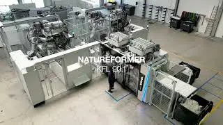 NATUREFORMER KFL 90.1 &ndash; high-end Fiber Thermoforming for lids & portion cups